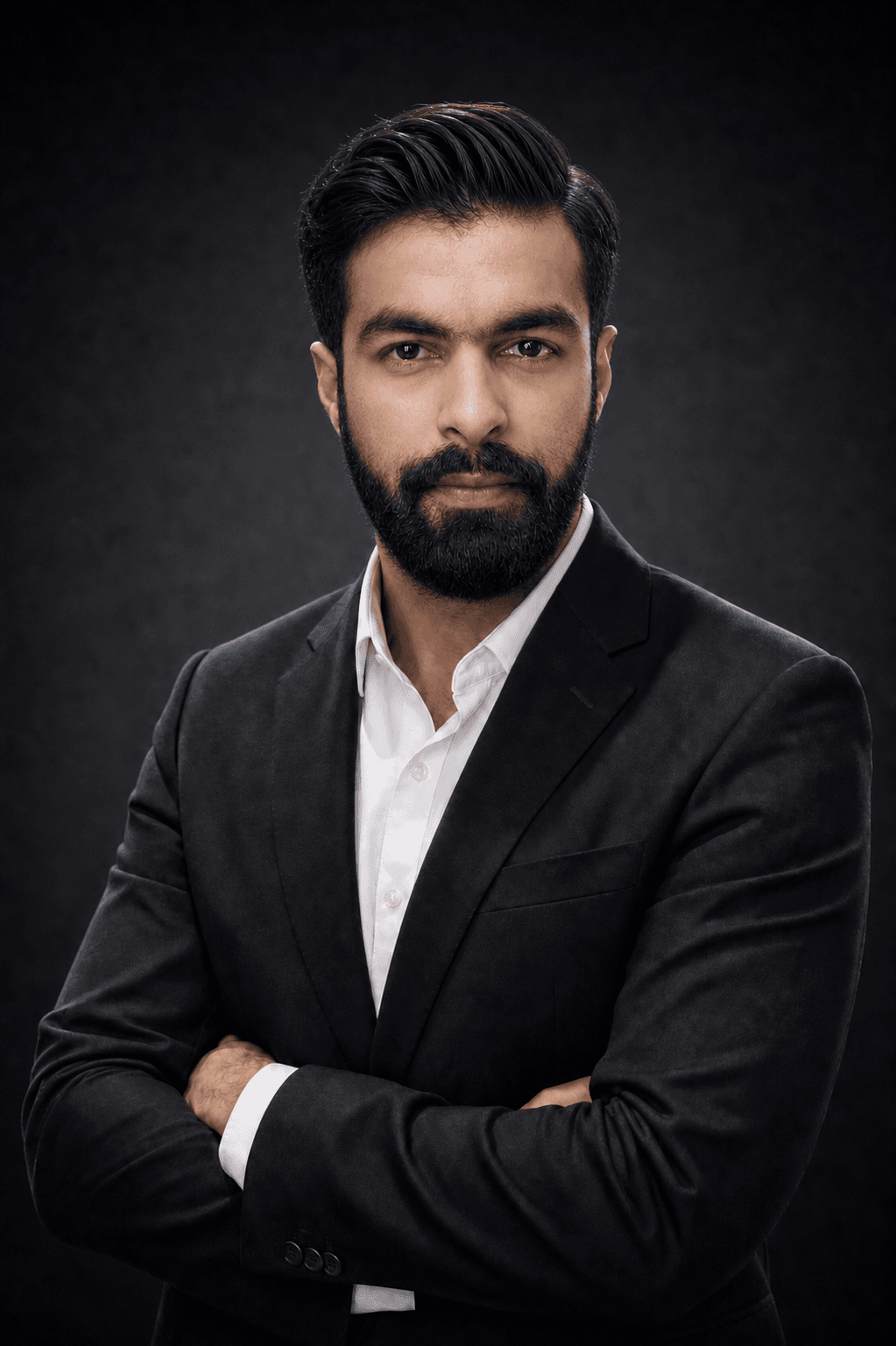 Professional portrait of Umair Ahmed Bajwa